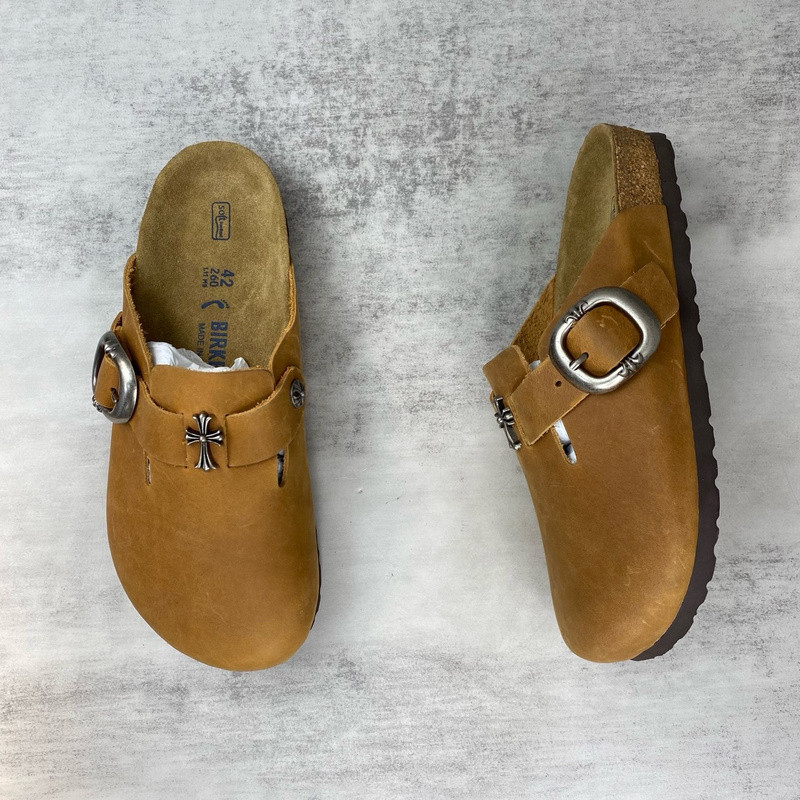 CHROME HEARTS BIRKENSTOCKS