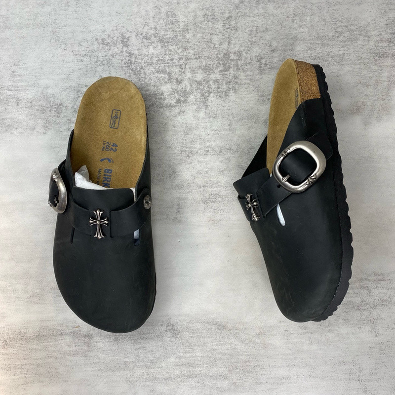 CHROME HEARTS BIRKENSTOCKS