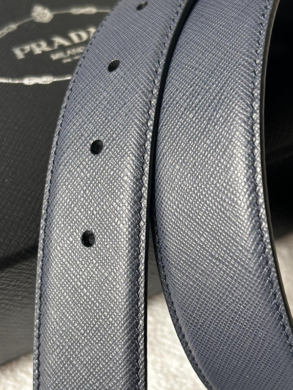 prada belt (navy blue)